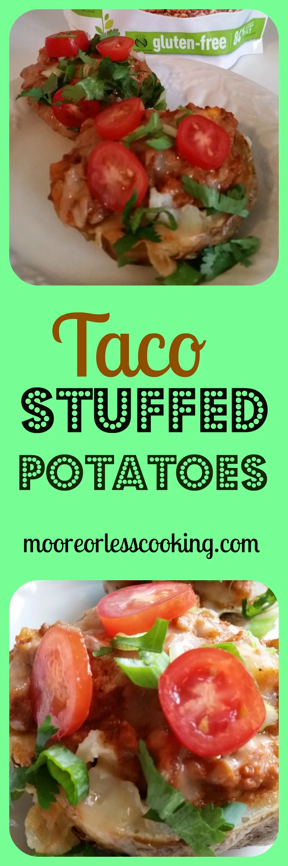 Taco Stuffed Potatoes