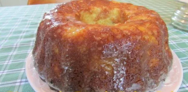 Pineapple Bundt Poke Cake