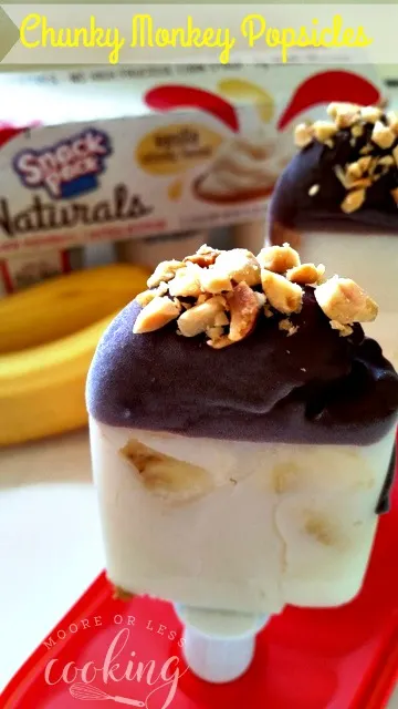 Chunky Monkey Popsicles