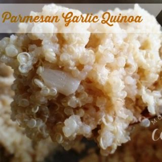 Creamy Parmesan Garlic Quinoa-image
