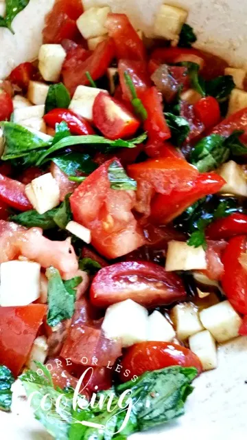 Tortellini Caprese Salad