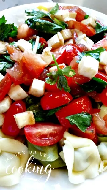 Tortellini Caprese Salad