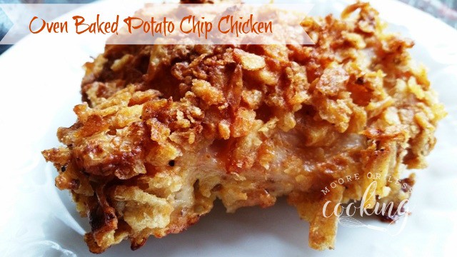 Oven Baked Potato Chip Chicken