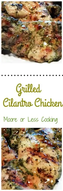 Grilled Cilantro Chicken