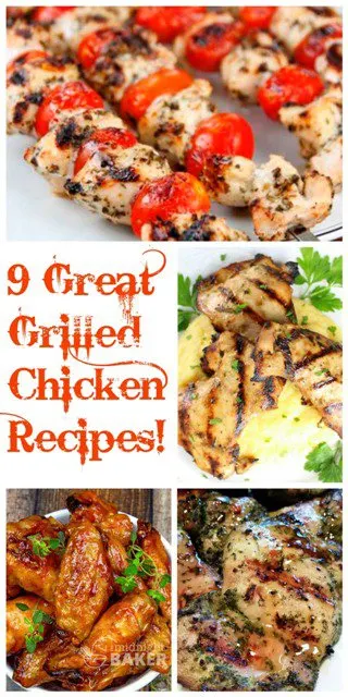 9 Great Grilled Chicken Recipes