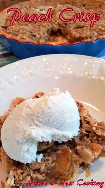 Peach Crisp