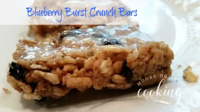 Blueberry Burst Crunch Bars
