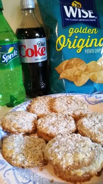 Diet Coke, Sprite, Potato Chip Cookies
