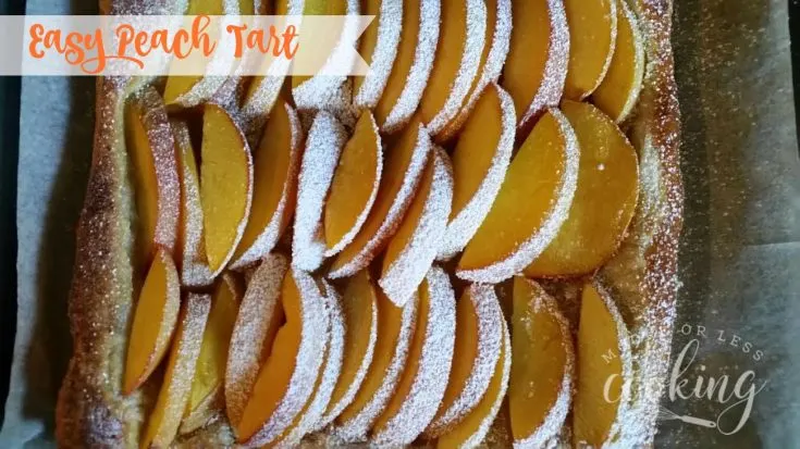 Easy Peach Tart