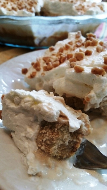 Vanilla Coffee Ice Cream Pie #SundaySupper