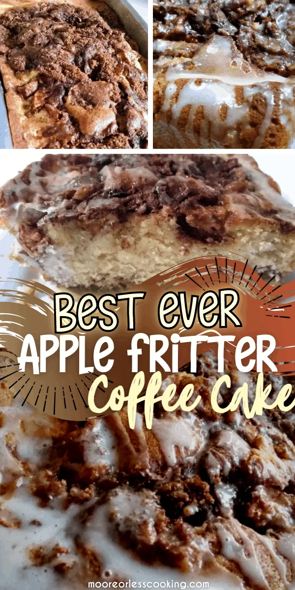 Best Ever Apple Fritter Coffee Cake
