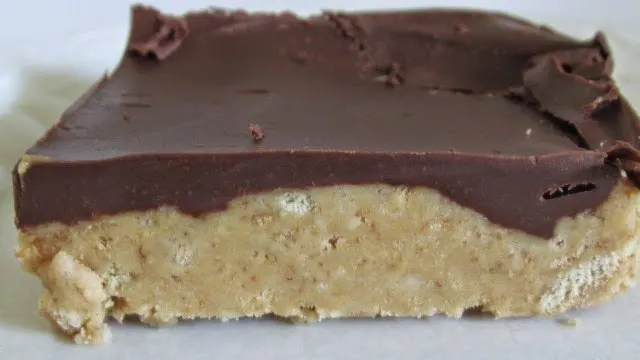 No Bake Peanut Butter Bars 