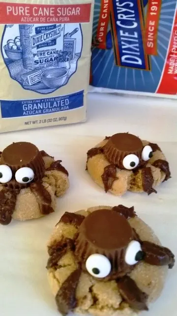 Halloween Spider Cookies