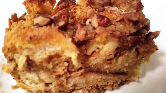 Pumpkin French Toast Casserole