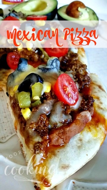 Mexican Pizza #SundaySupper - Moore or Less Cooking