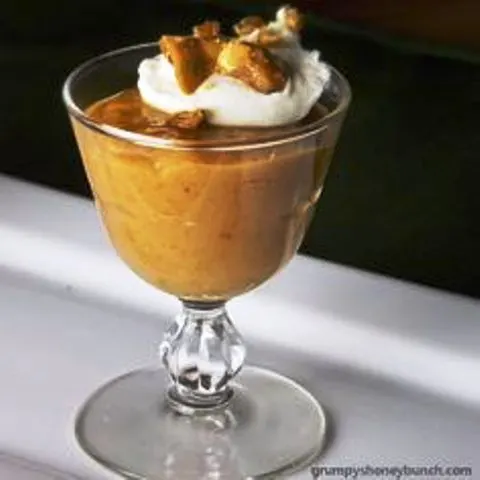 Pumpkin Pie Pudding Pumpkin pie flavor without the added fat and carbs of a pie crust! Get recipe here. Grumpy's Honey Bunch