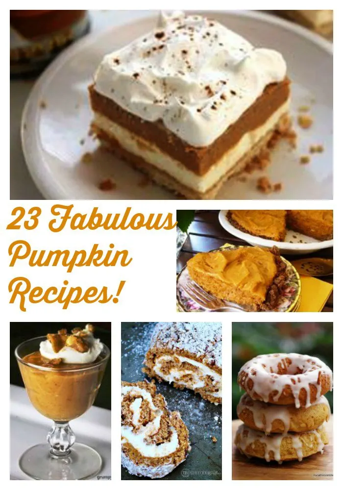 23 Fabulous Pumpkin Recipes