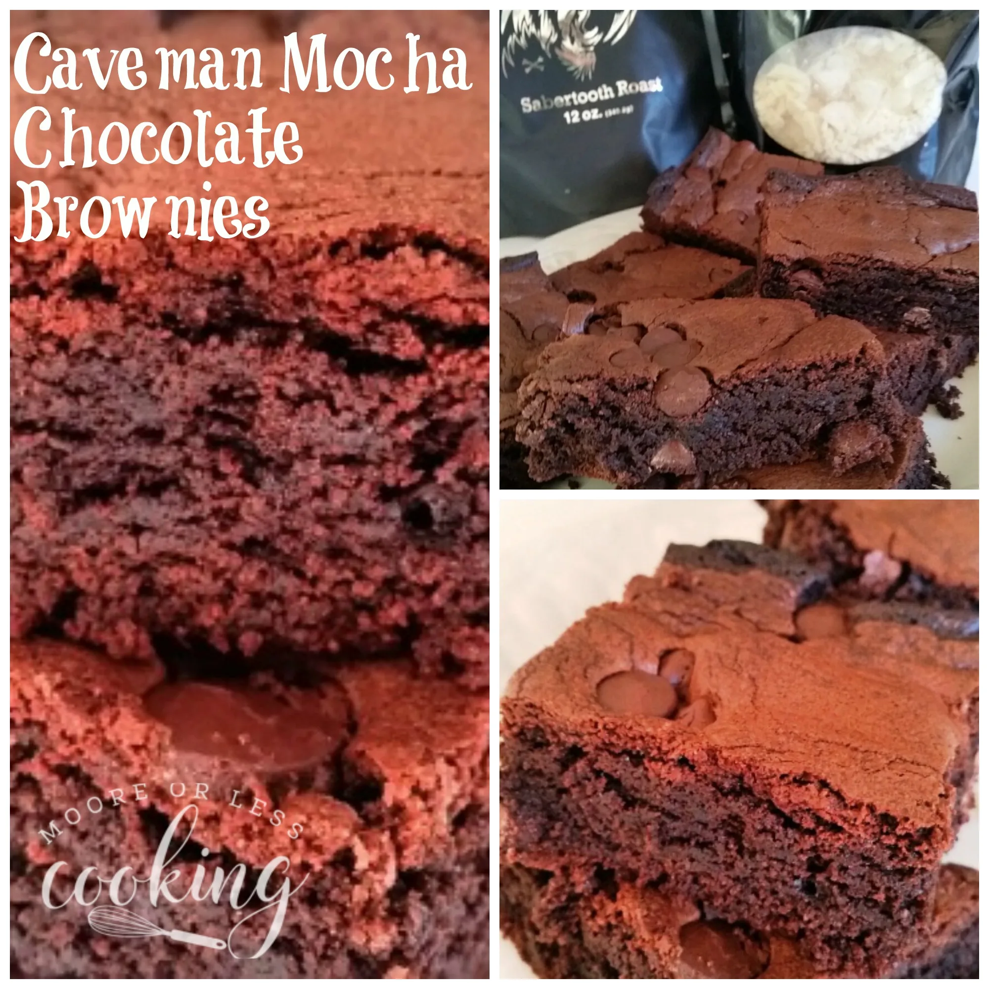 Caveman Mocha Chocolate Brownies