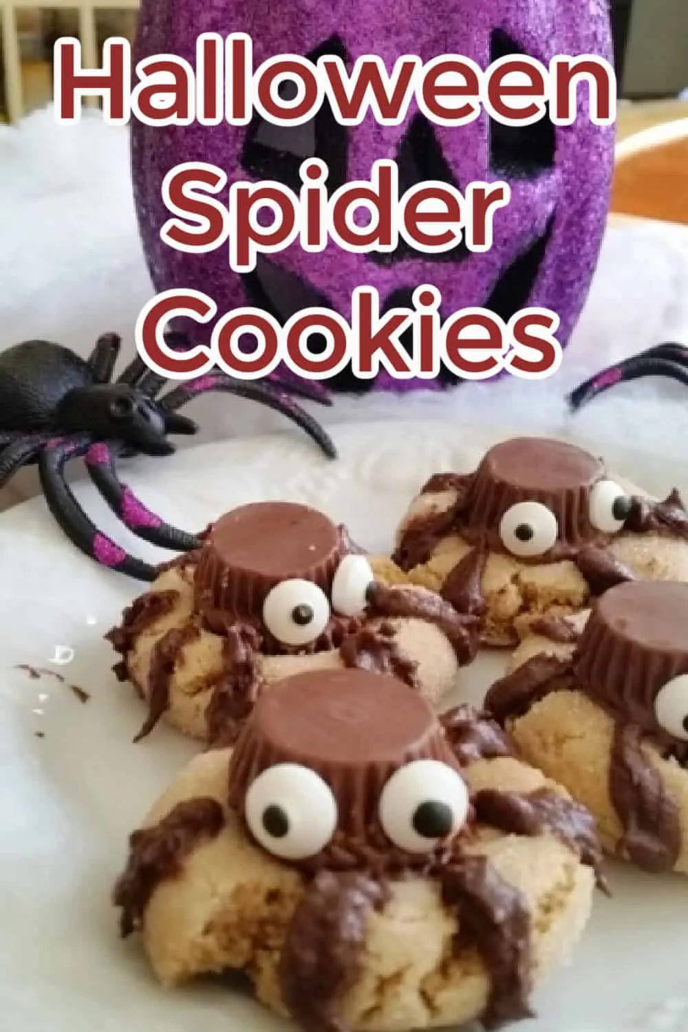 Halloween Spider Cookies