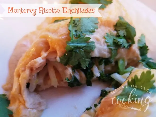 Monterey Risotto Enchiladas #SundaySupper #Nourish2Flourish