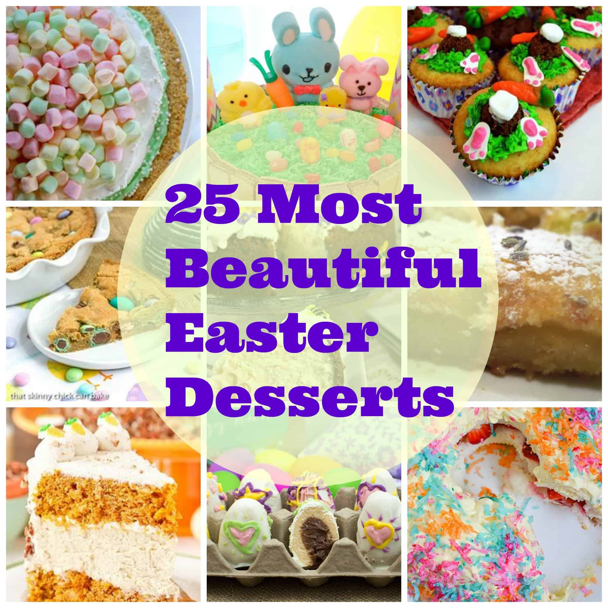 25 Most Beautiful Easter Desserts - Moore or Less Cooking