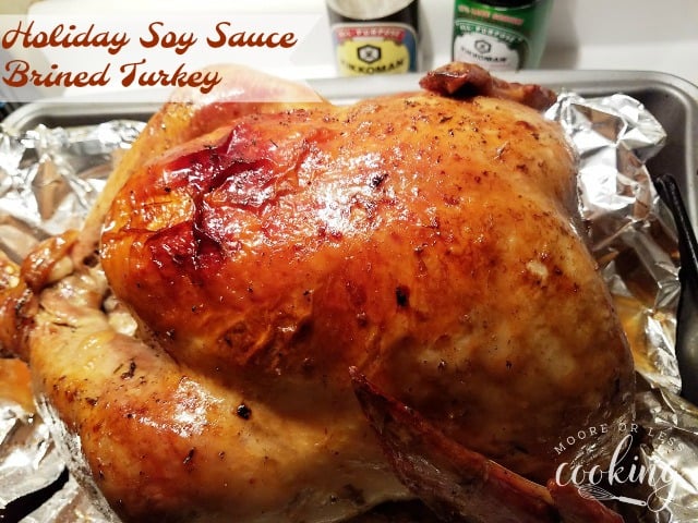 Holiday Soy Sauce Brined Turkey