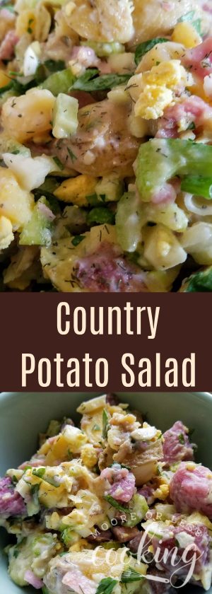 Country Potato Salad - Moore or Less Cooking