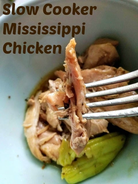 Slow Cooker Mississippi Chicken Recipe