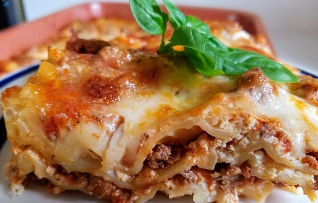 Easy Lasagna - Moore or Less Cooking