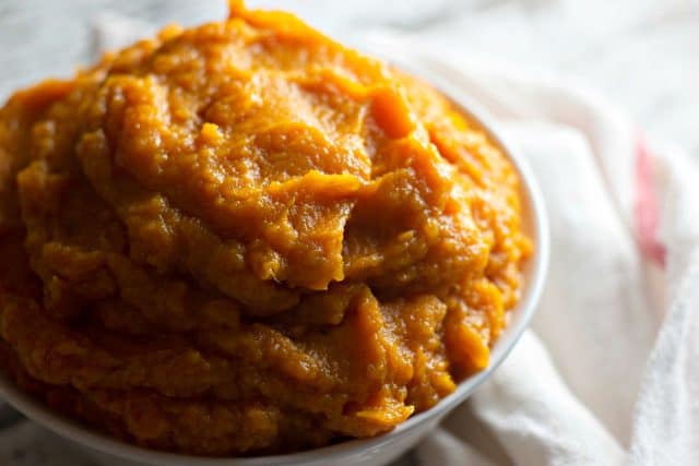 Whipped Sweet Potatoes - Moore or Less Cooking