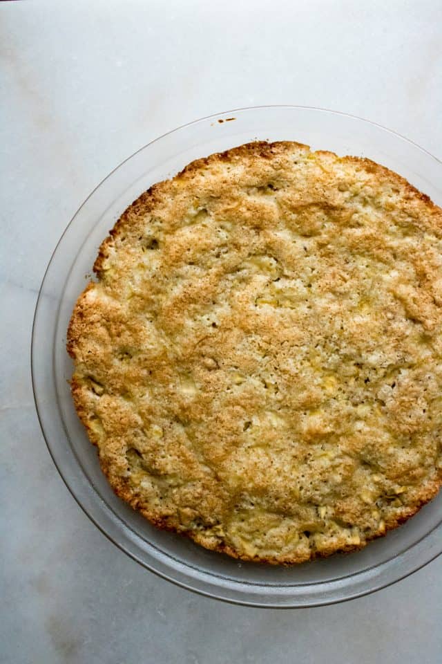 Swiss Apple Pie - Moore or Less Cooking