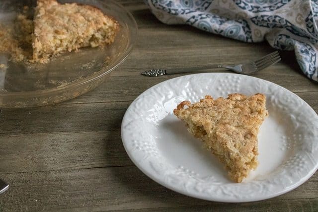 Swiss Apple Pie - Moore or Less Cooking