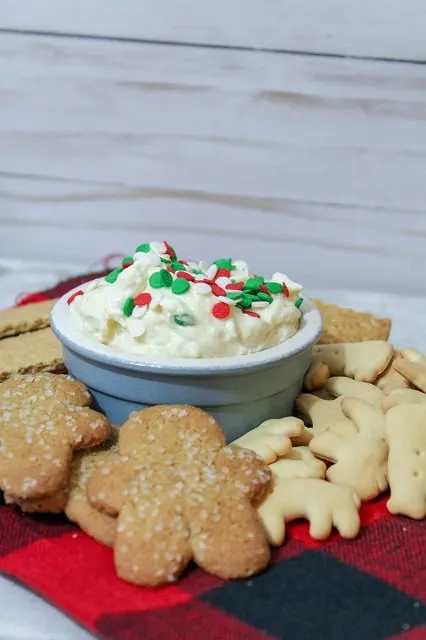 Christmas Cake Batter Dip