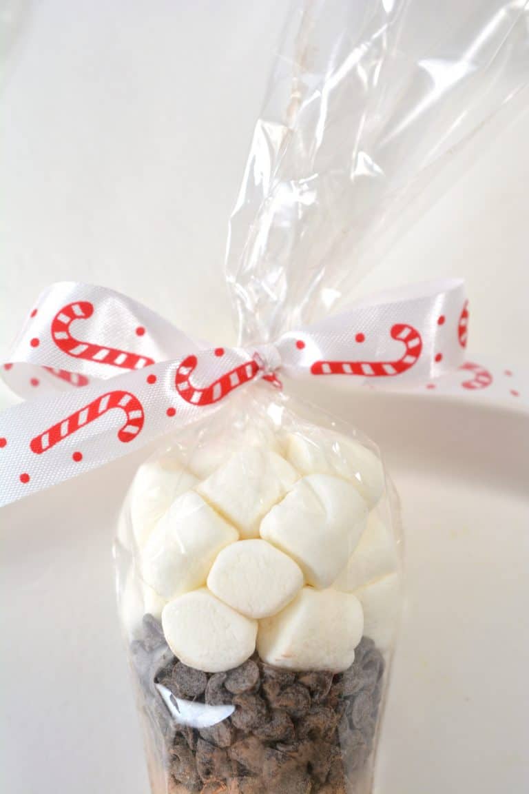 Reindeer Cocoa Treat Bags - Moore or Less Cooking
