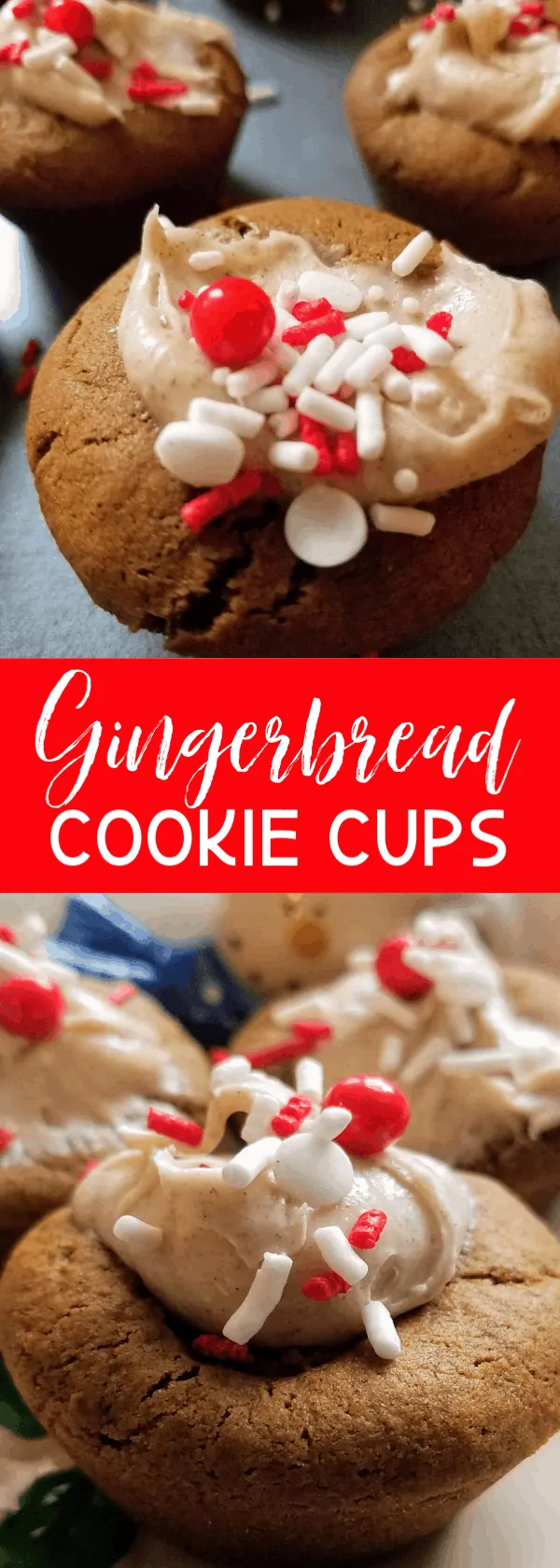 Mini Gingerbread Cookie Cups - Recipes