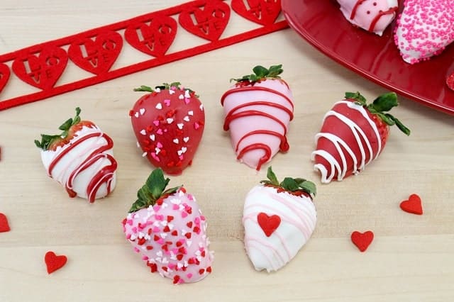 Valentine Strawberries - Moore or Less Cooking