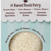 American Crafts Sweet Tooth Fairy Sprinkle Magic Jimmies 6 Oz, White
