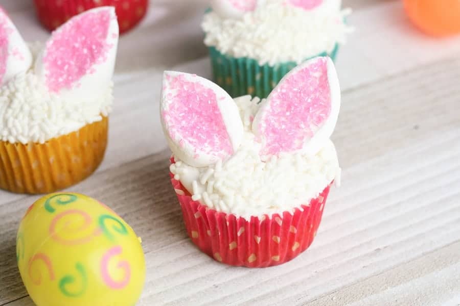 Bunny Face Cupcake Toppers Birthday Party Easter Bunny Cake Toppers Pack of 24 