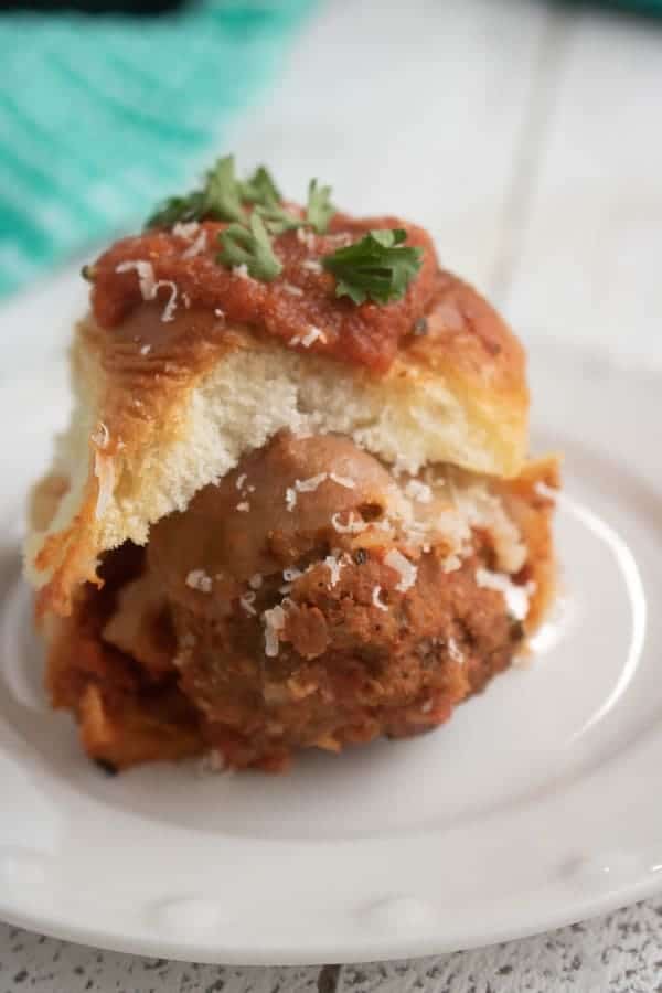 Instant Pot Italian Meatball Sliders & Video - Moore or Less Cooking