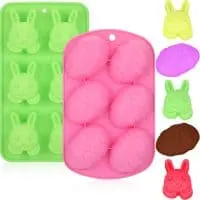 Easter Egg Silicone Chocolate Candy Molds