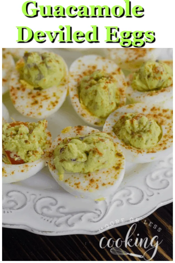 Guacamole Deviled Eggs Recipe