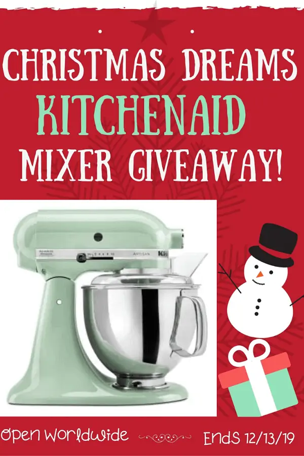 KitchenAid Stand Mixer and Blogger Cookbook Giveaway
