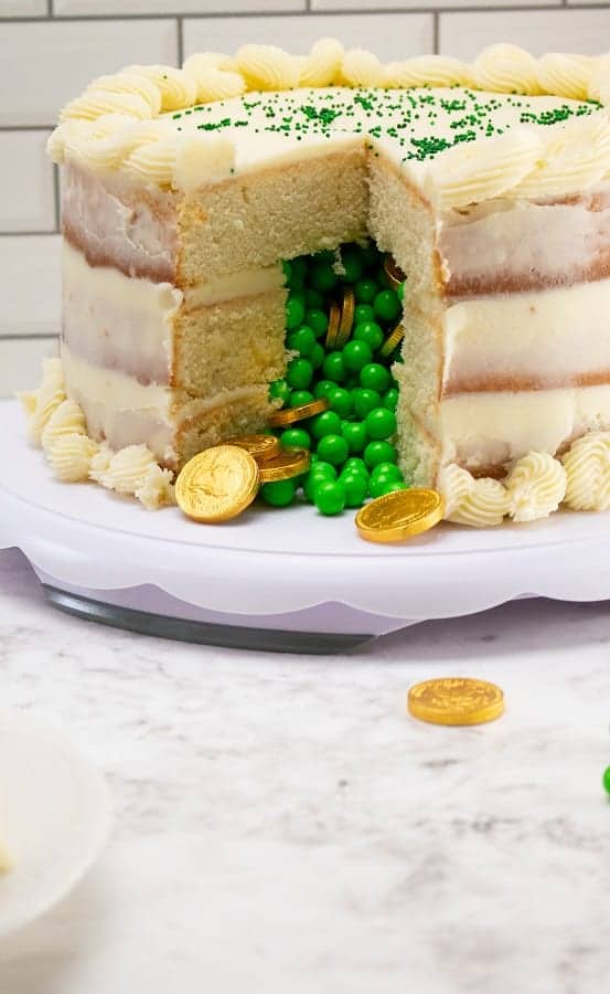 Peek-a-boo baby shower cake - Sensational Cakes