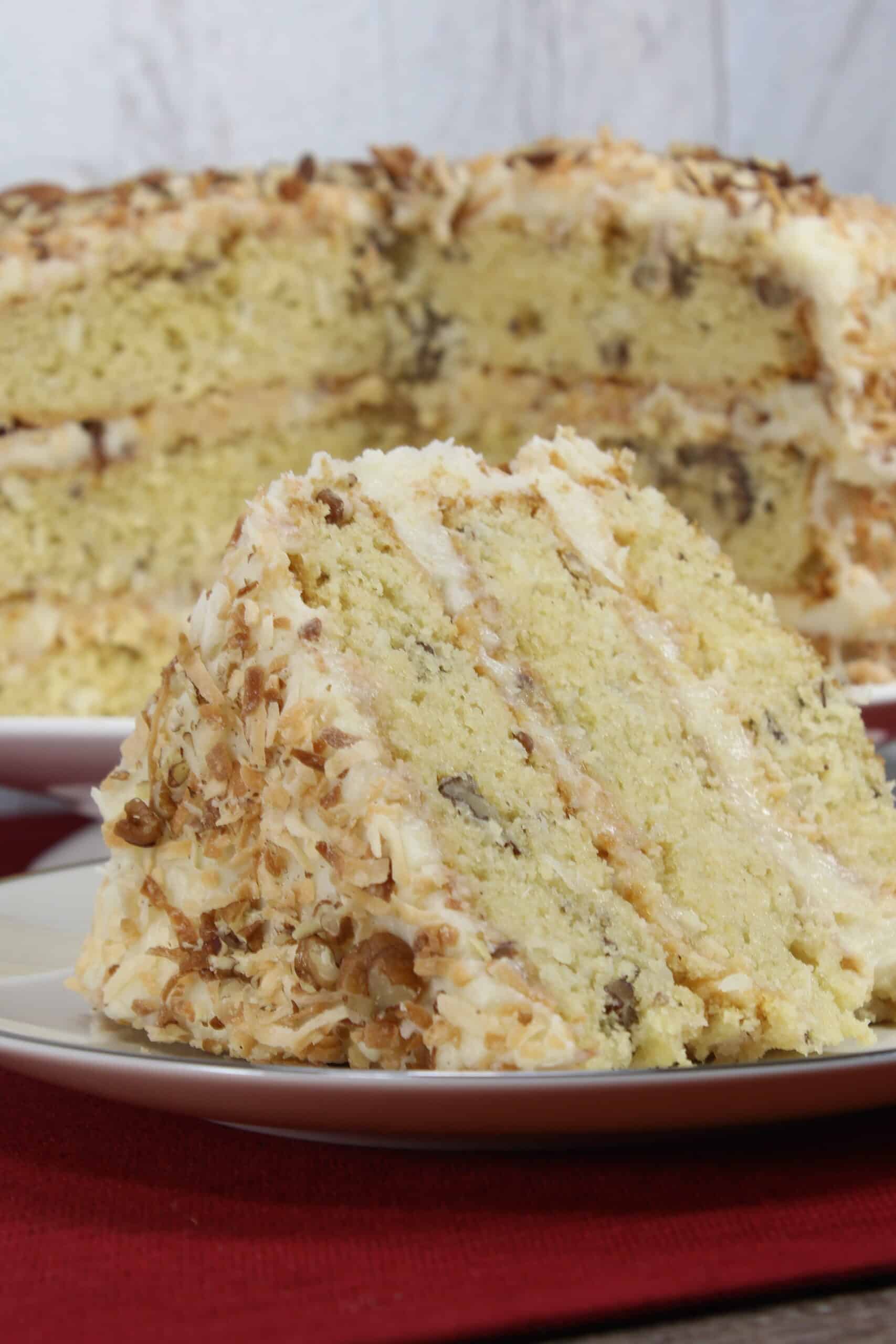 Best Italian Cream Cake Moore Or Less Cooking