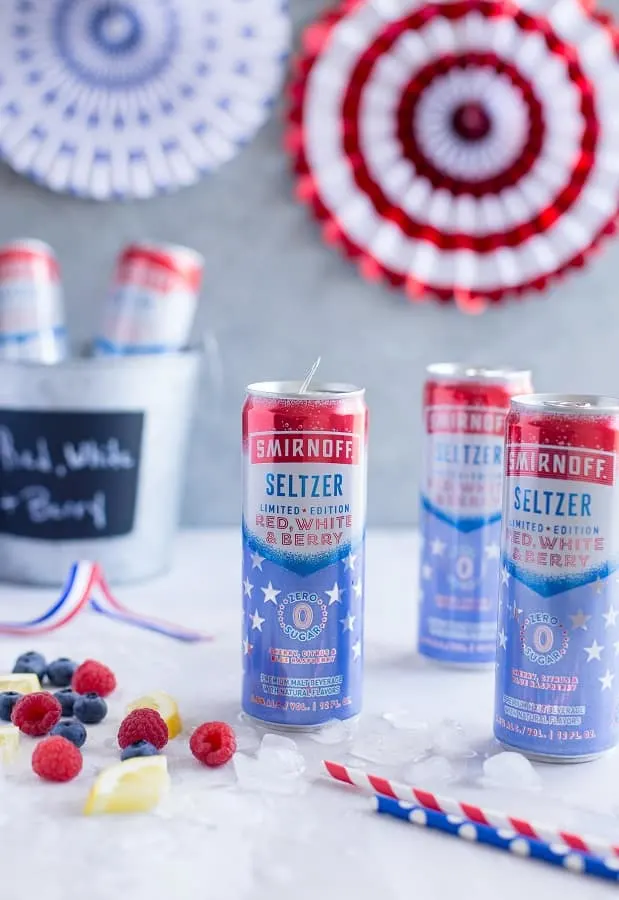 Smirnoff Red White and Berry Seltzer