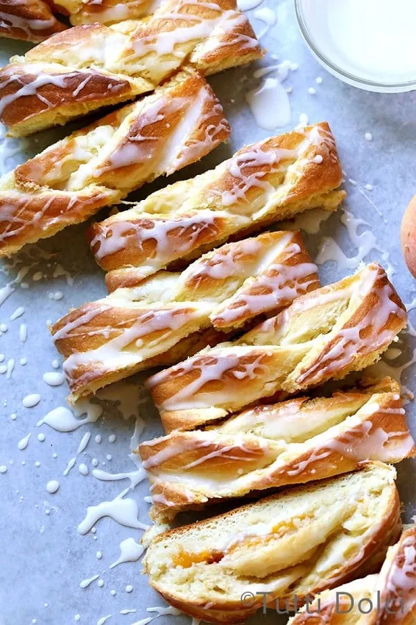 Peach-Danish-Braid