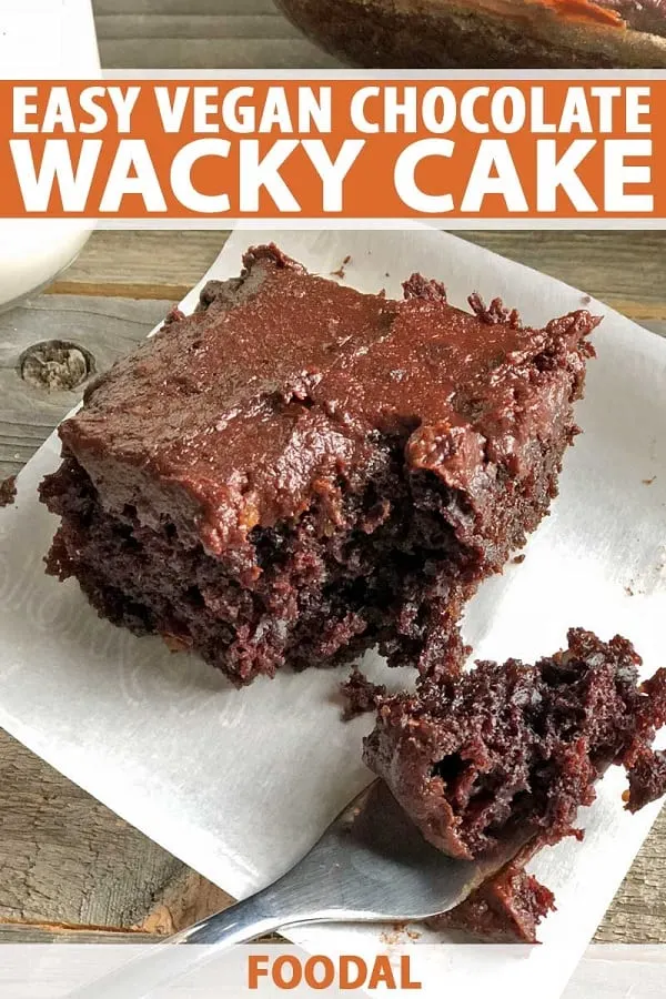 Easy Chocolate Wacky Cake