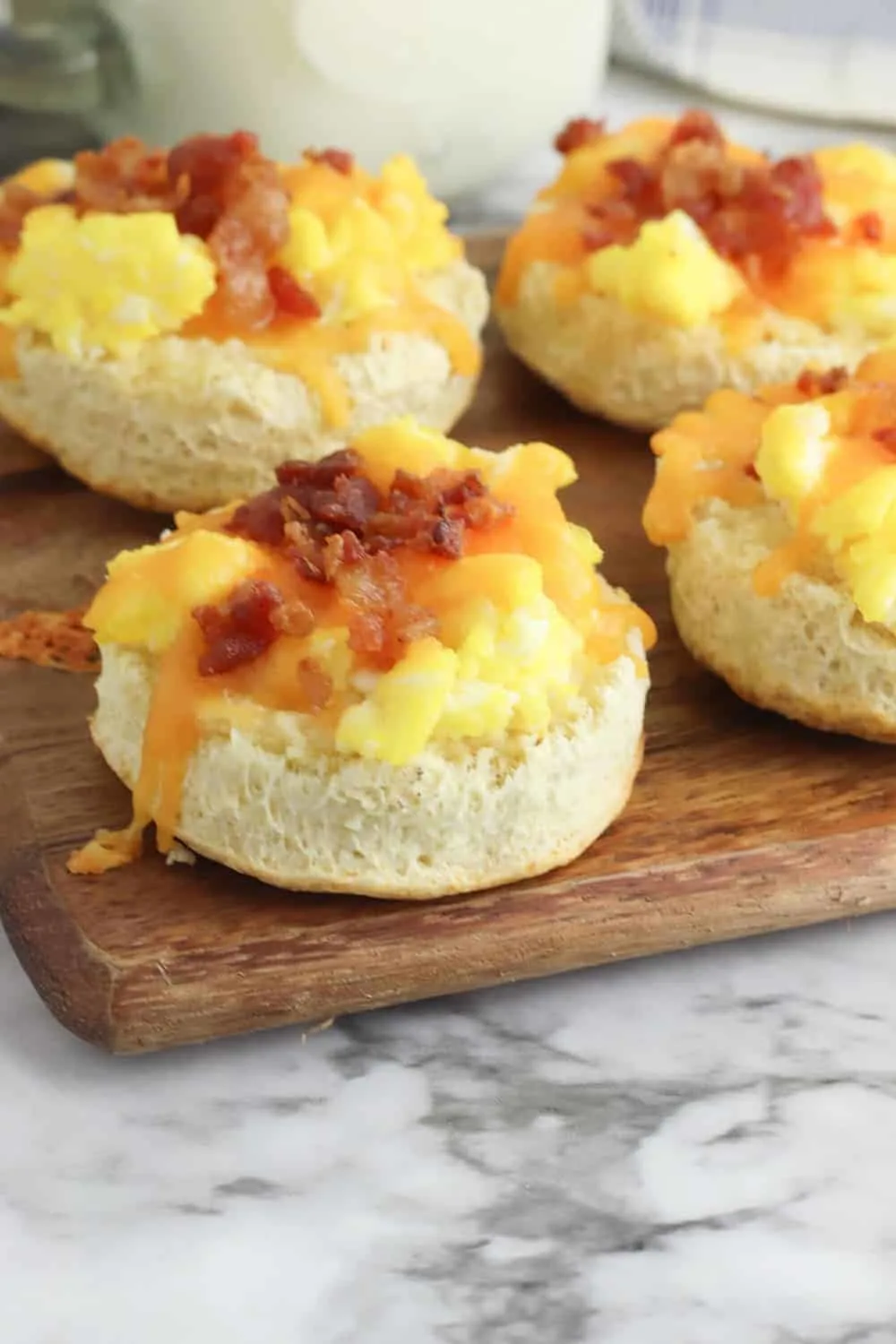 Mini Breakfast Pizzas