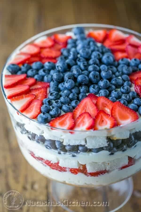 No-Bake-Strawberry-Blueberry-Trifle