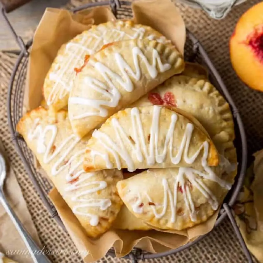 EASY Baked Peaches with Cinnamon Sugar - I Heart Naptime